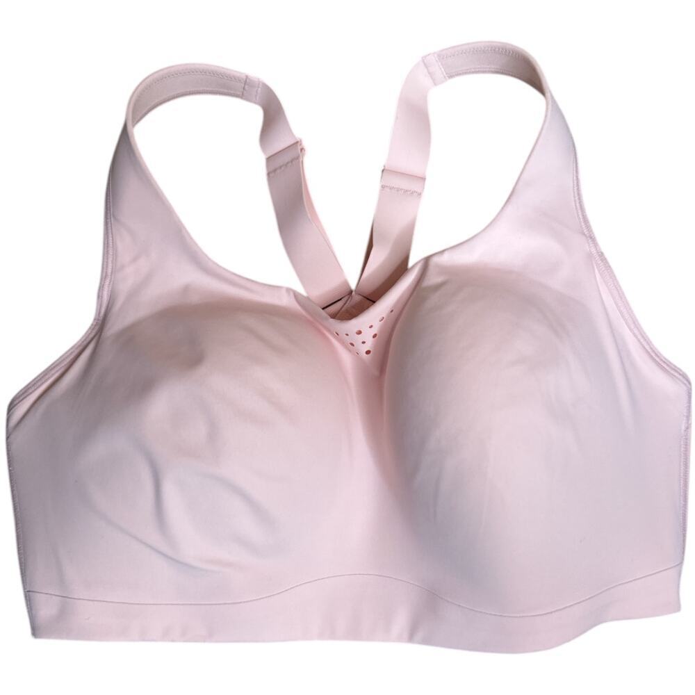 Athleta Ballet Pink Phenomena Vopk  Bra Women's Size 36DD NWT